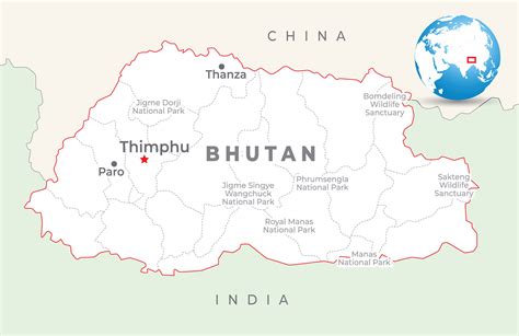 capital city of bhutan|thimphu on map.